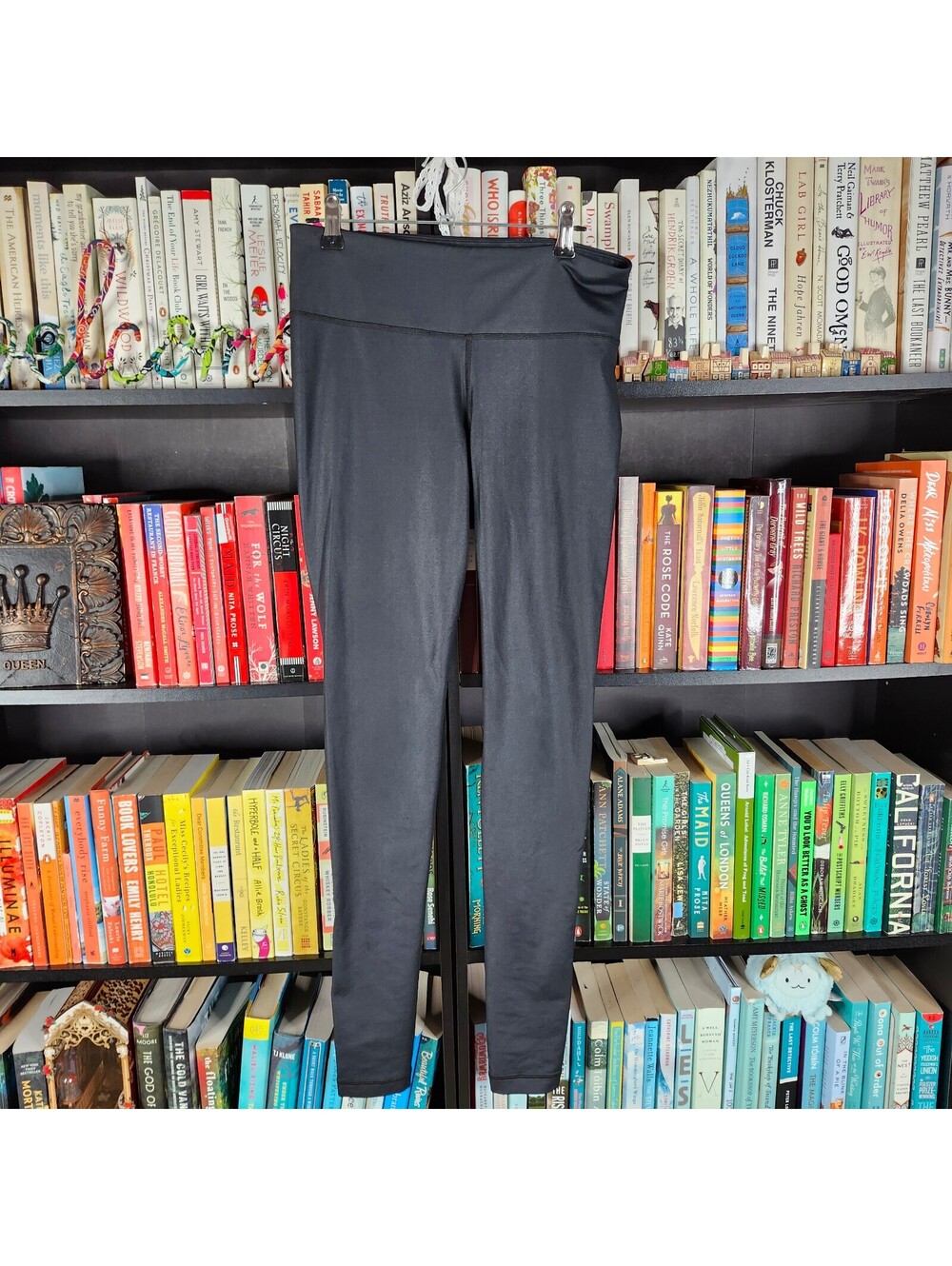 Under Armour ColdGear Black Ruched Leg Compression Leggings Women's Small